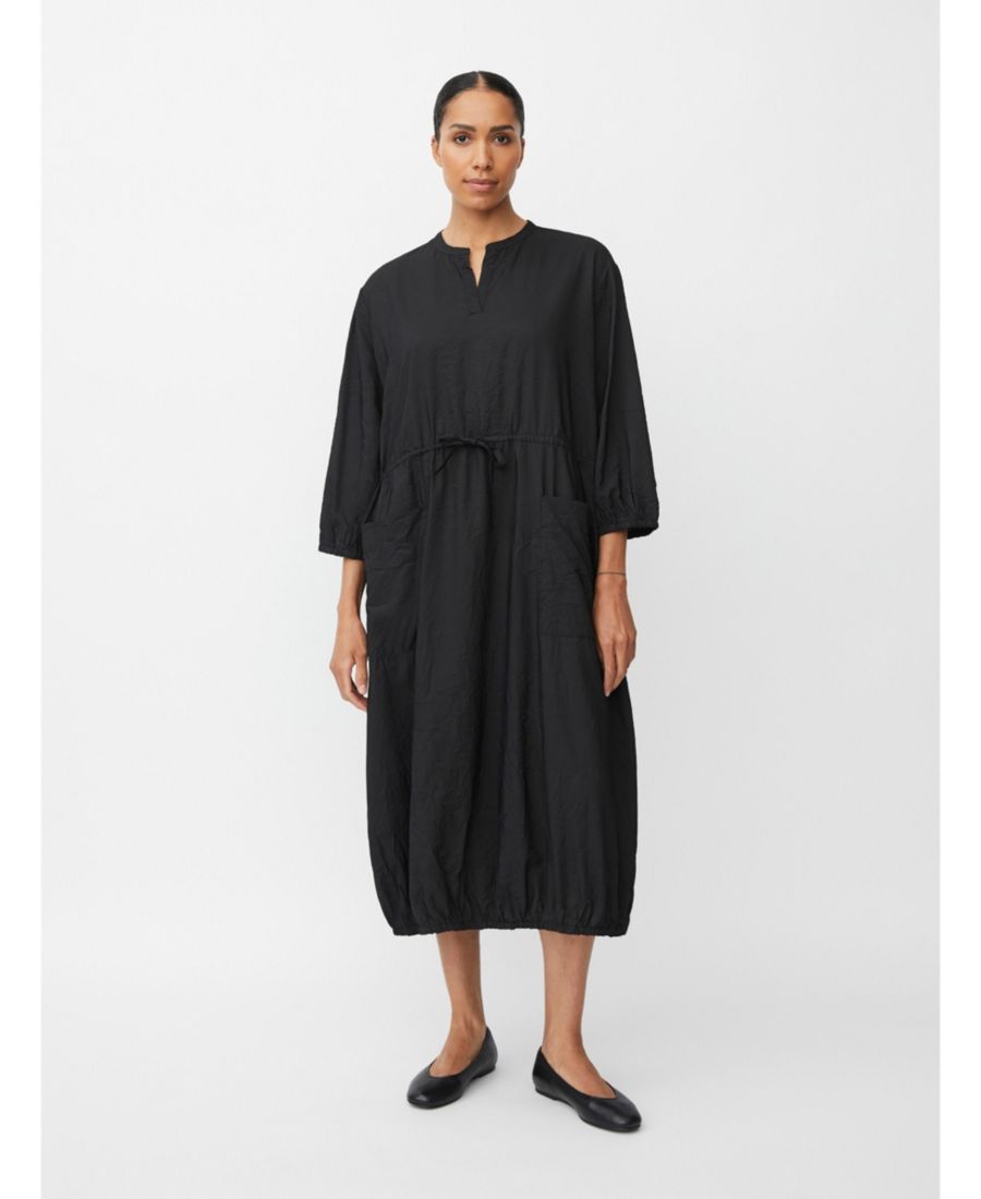 

Женское платье-миди MaNymosa с рукавами 3/4, свободного кроя Masai Copenhagen, Black