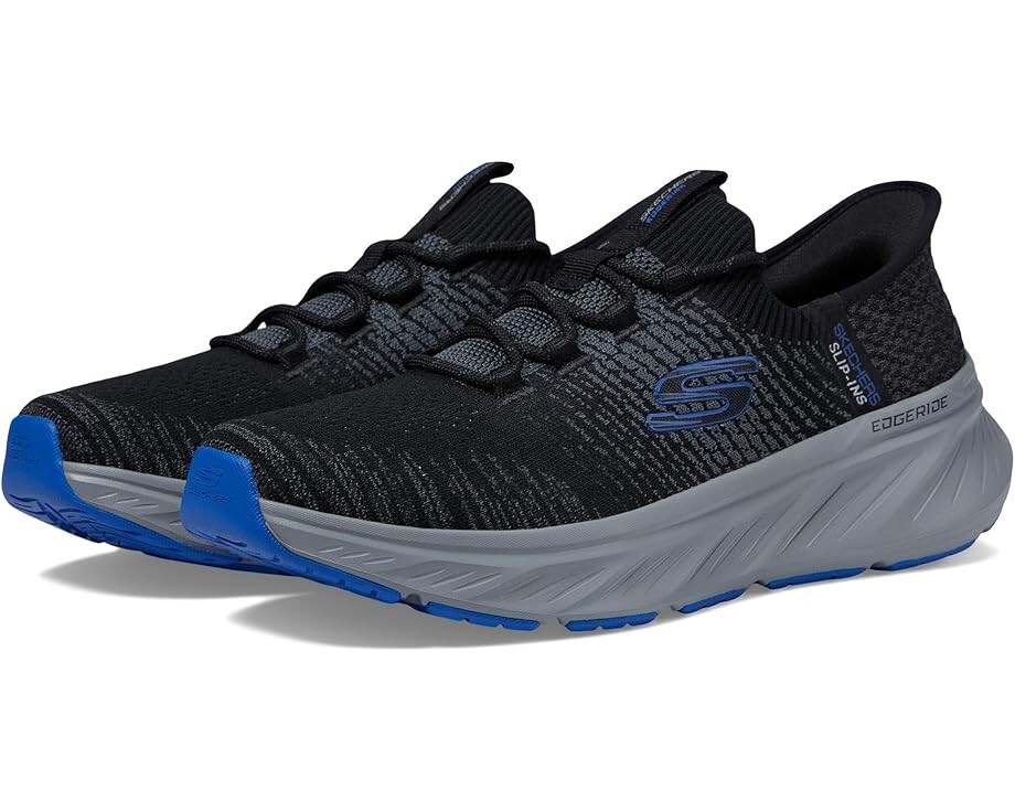 

Кроссовки SKECHERS Edgeride Raygo Hands Free Slip-In, цвет Black/Blue, Черный, Кроссовки SKECHERS Edgeride Raygo Hands Free Slip-In, цвет Black/Blue