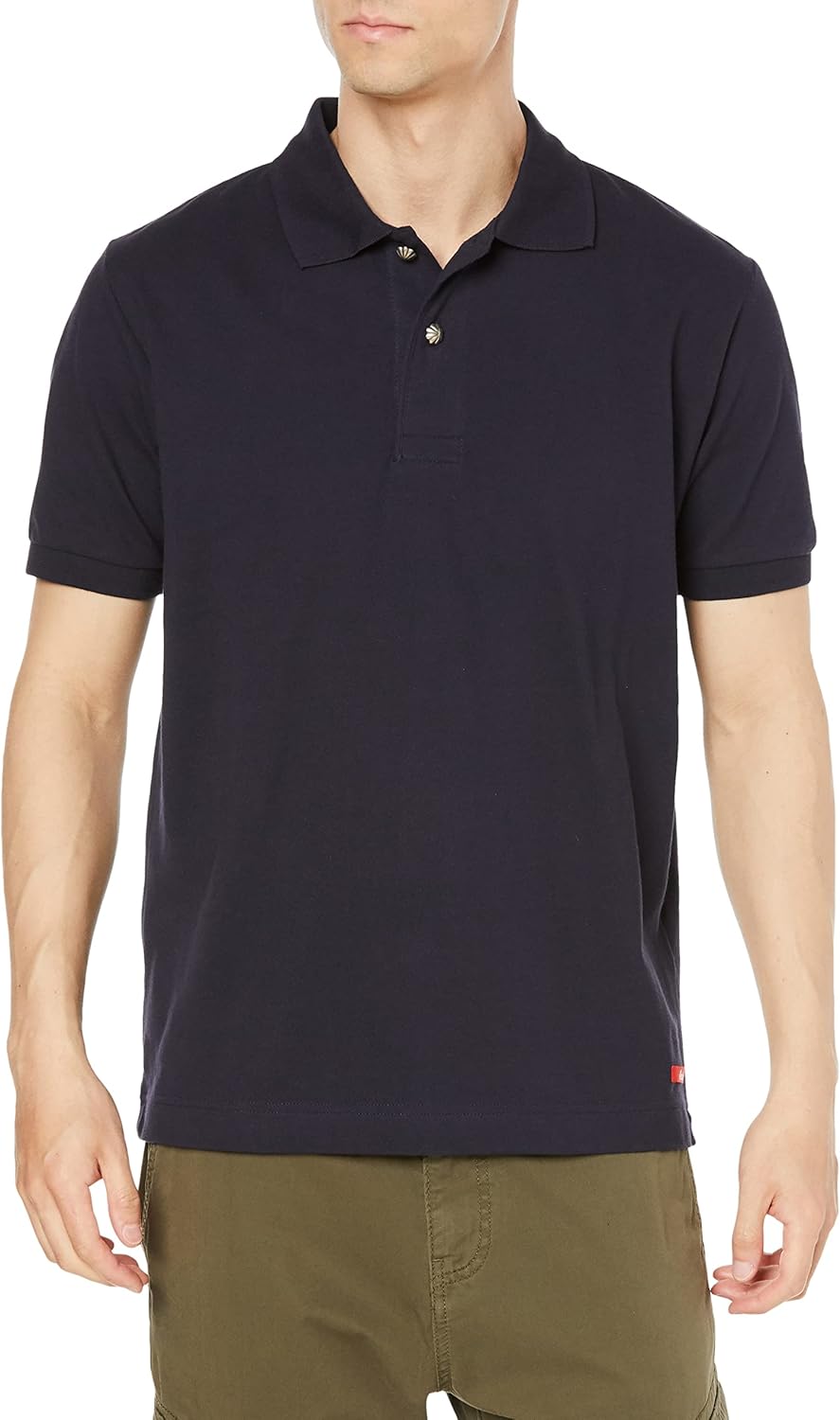 

Индийская футболка-поло IC-2745 из плотной ткани с красным хвостом Indian