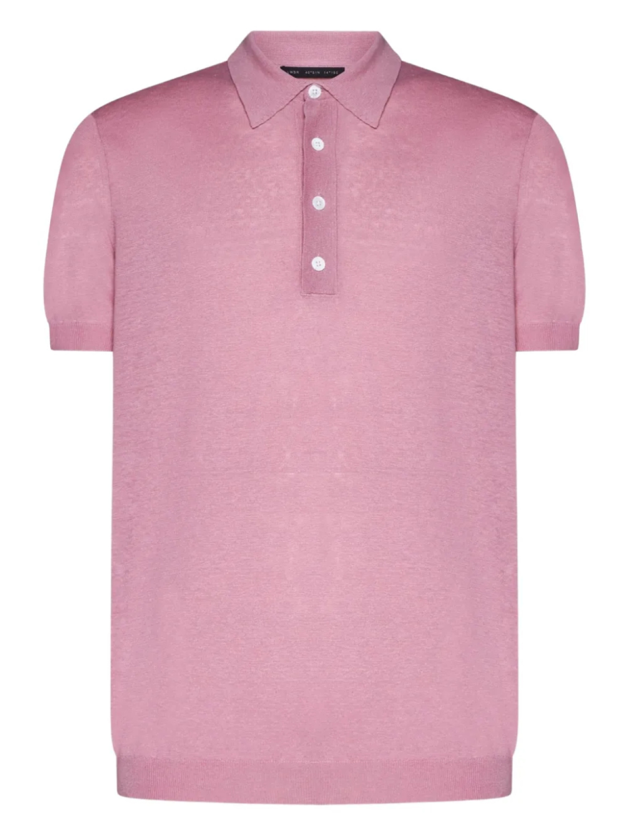 

Рубашка поло с коротким рукавом Low Brand, розовый