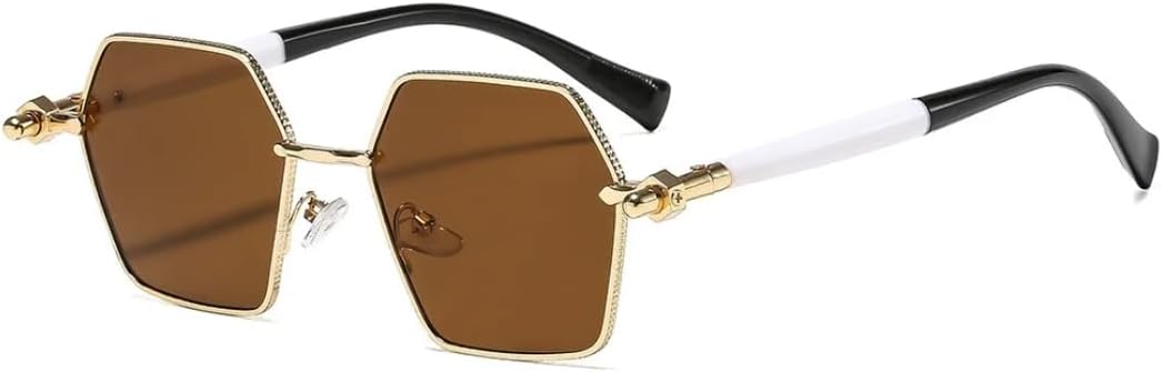 

Ретро-солнцезащитные очки квадратной формы с градиентным переходом для женщин, защита от УФ-излучения UV400, роскошная оправа в тон, тренд для мужчин, для активного отдыха на природе UATXTAU, Brown