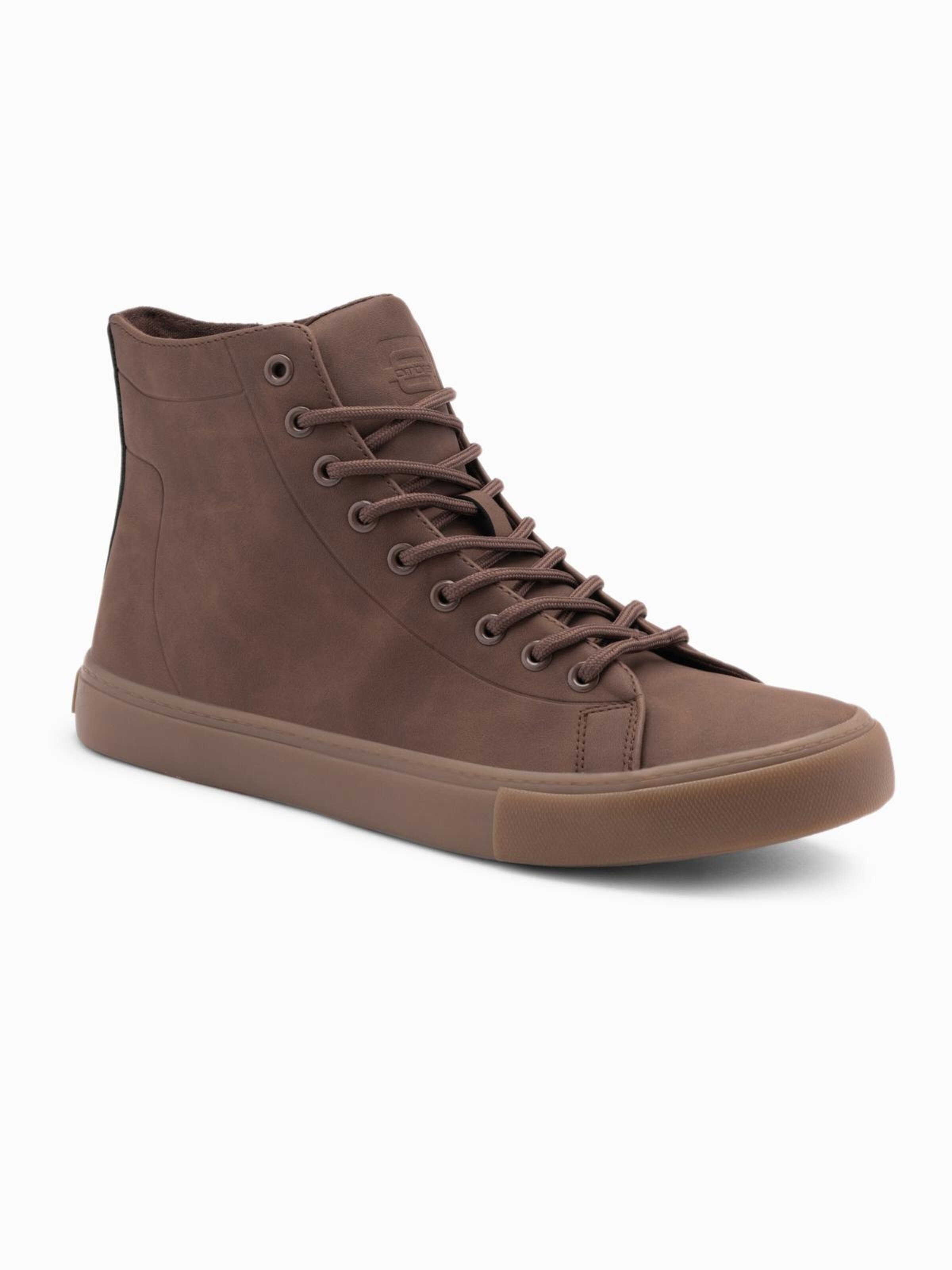 Ombre Кроссовки High-Top 'Foth-0187' в коричневом цвете — фото 3