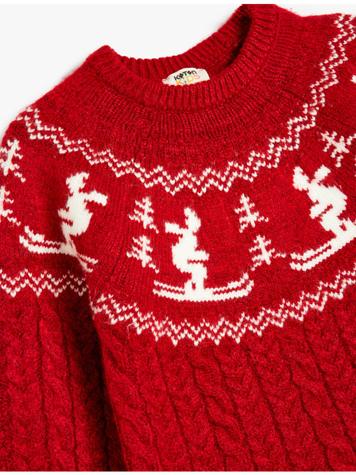 

KOTON Красный свитер