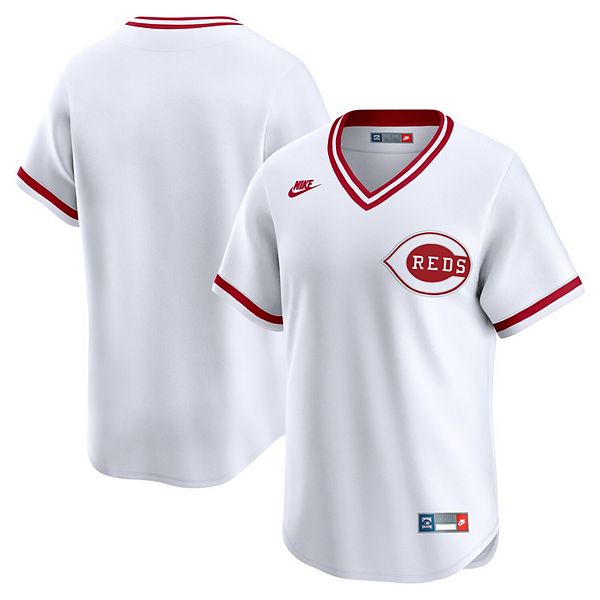 

Мужская белая бейсболка Cincinnati Reds Throwback Cooperstown Collection Limited Nike
