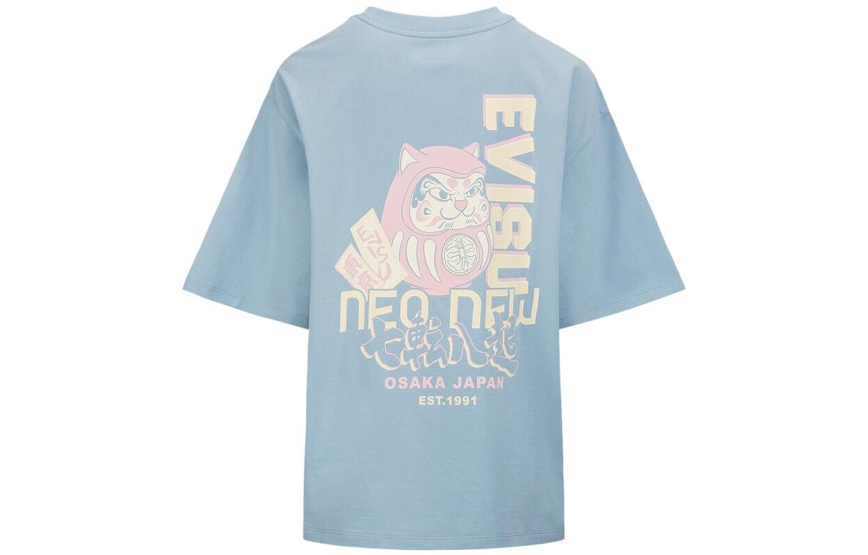 

Футболка унисекс Evisu, синий