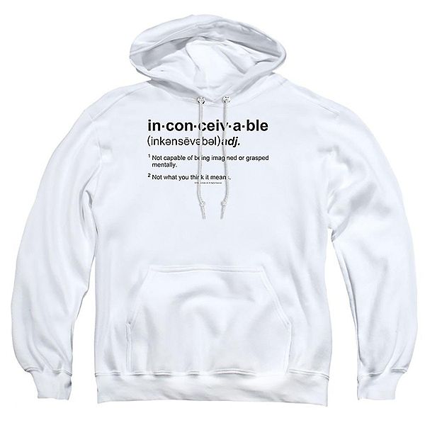 

Толстовка с капюшоном Princess Bride Definition Licensed Character