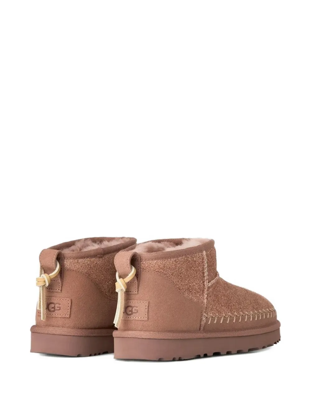 Ботильоны Ultra Mini Biarritz UGG, коричневый — фото 3