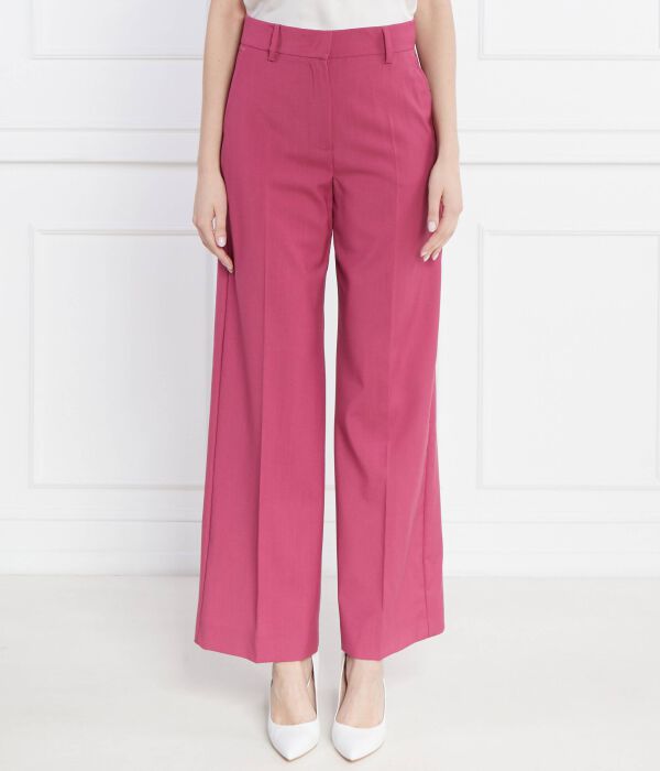 

Шерстяные штаны Regular fit Weekend Max Mara, фуксия