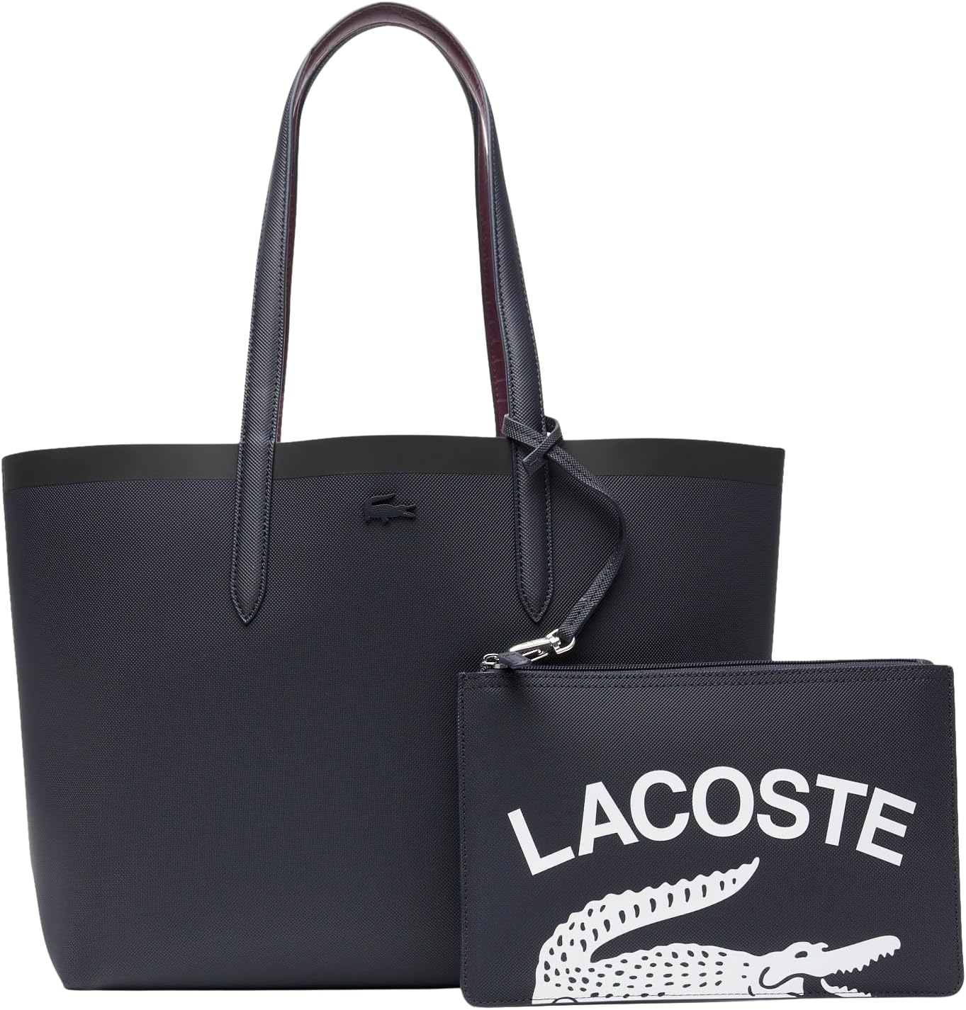

Lacorte женская сумка для покупок, Abimes Croc Emboss, One Size Lacoste