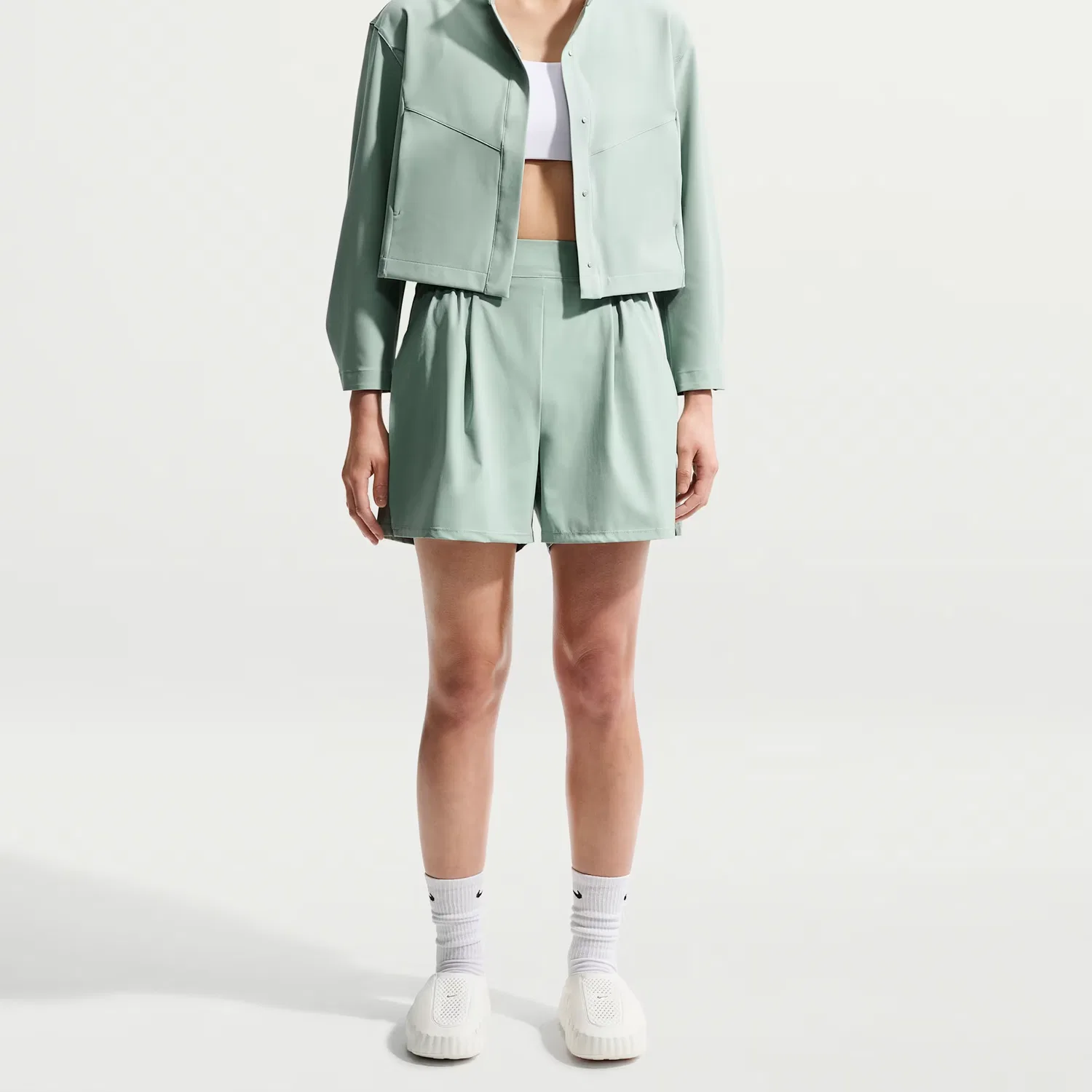 Женские штаны Dri Fit Quick Dry Nike, Steam/Vapor/Dutch Green — фото 3