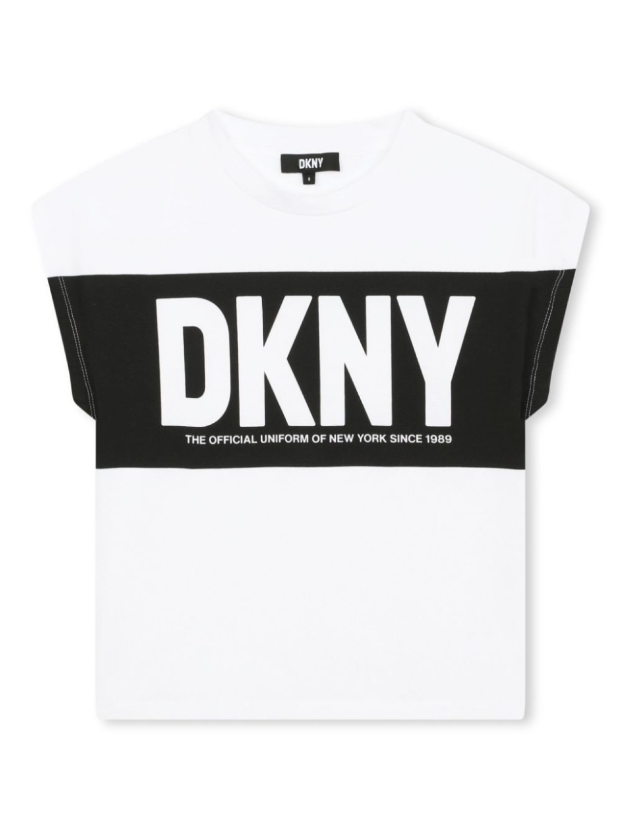 

DKNY футболка с логотипом, белый