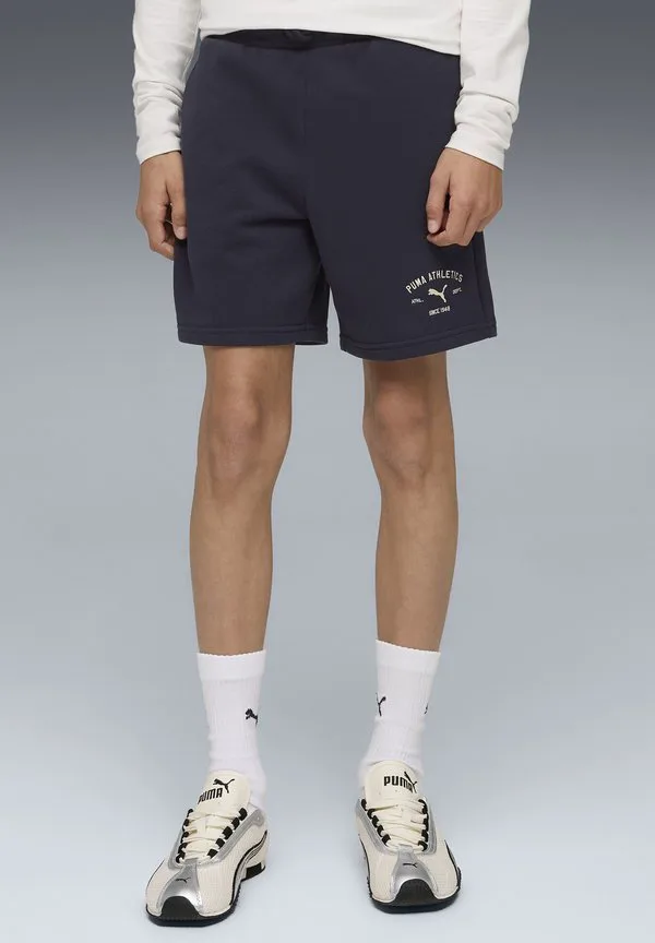 Спортивные штаны с графическим рисунком на тему "класс" Puma, New Navy — фото 2