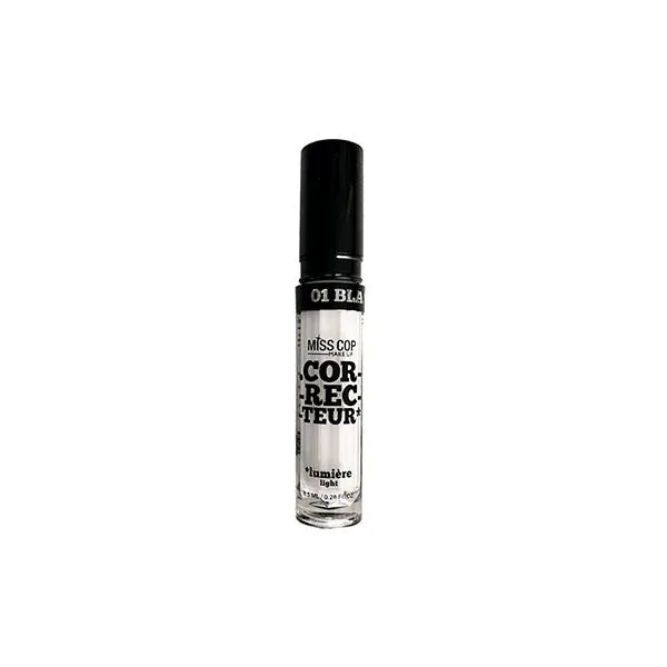 Консилер MISS COP Corrector Liquido, 01 blanc lumiere