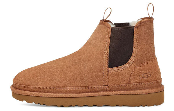 Зимние ботинки мужские Ugg с меховой подкладкой, коричневый — фото 2