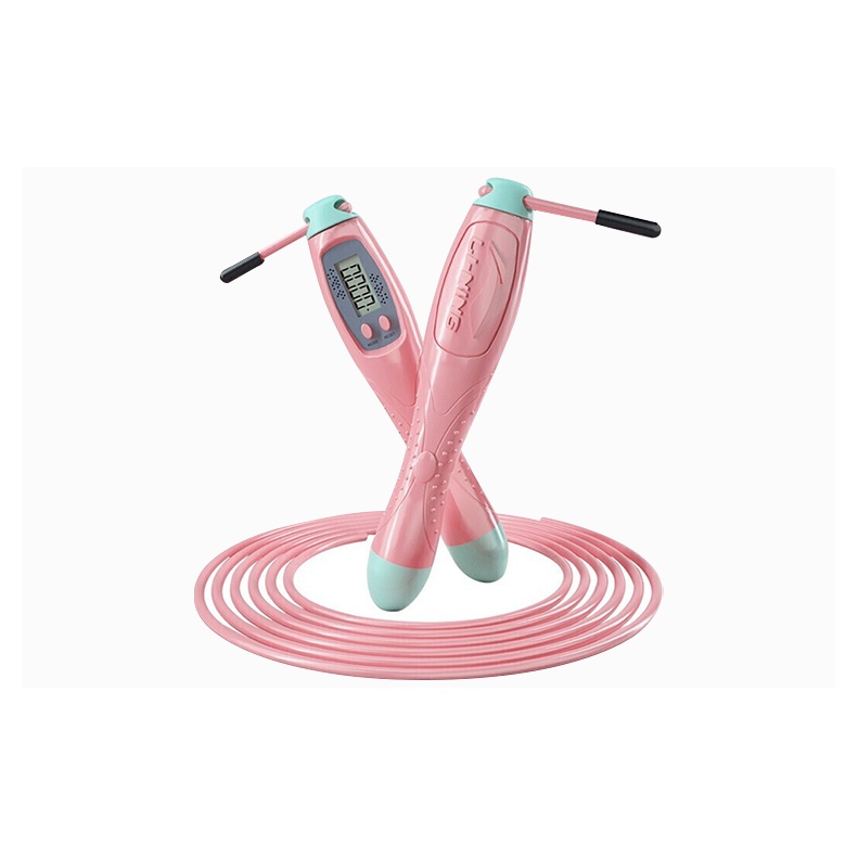 

LINING Электронная скакалка для детей Casual Entertainment, PVC, стальной трос, розовый