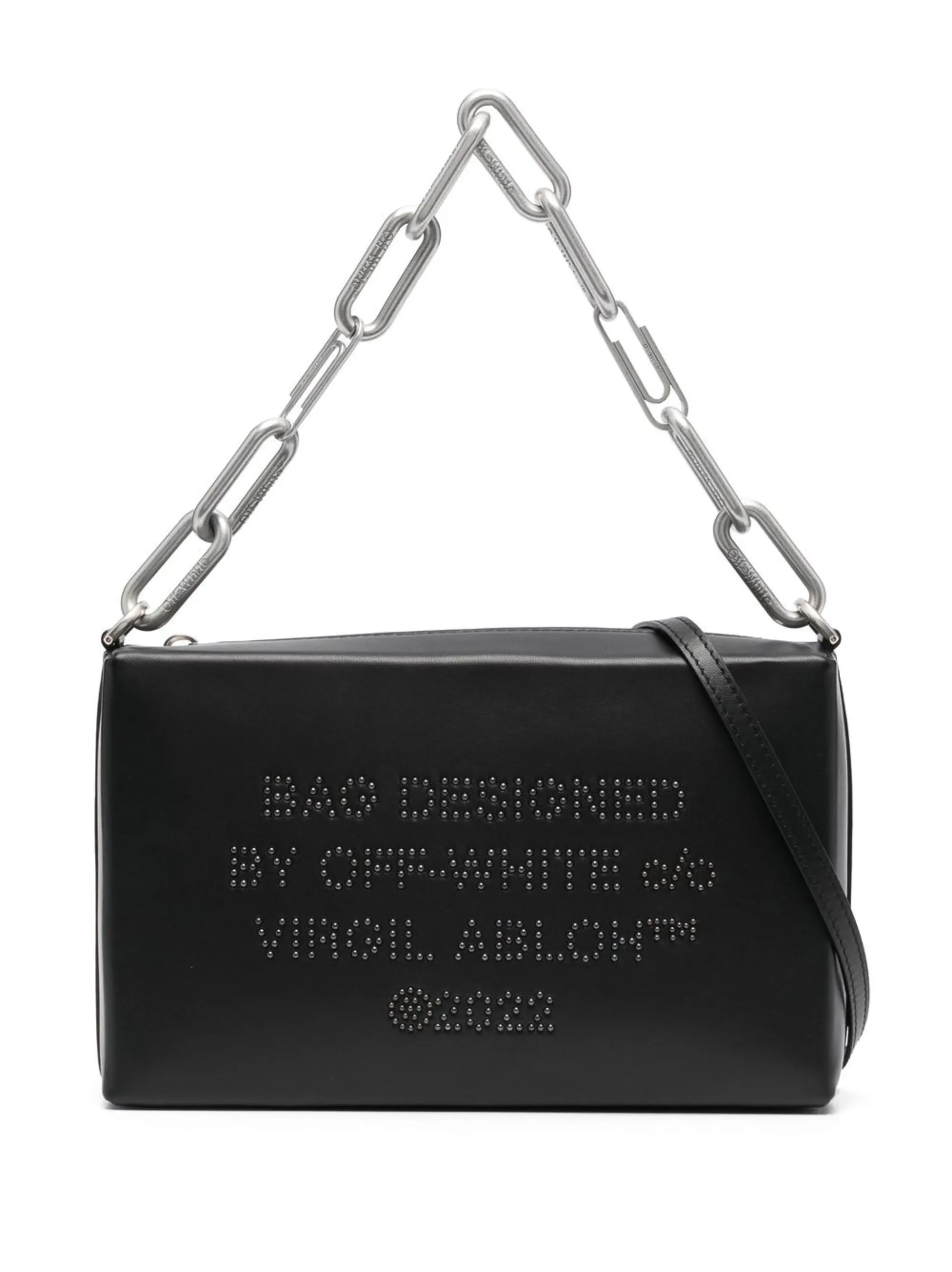 

Сумка на плечо с кристаллами Off-White, черный