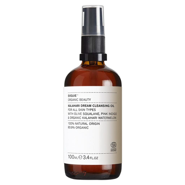 

Масло для снятия макияжа со скваланом, 100 мл Evolve Organic Beauty Kalahari dream cleansing oil