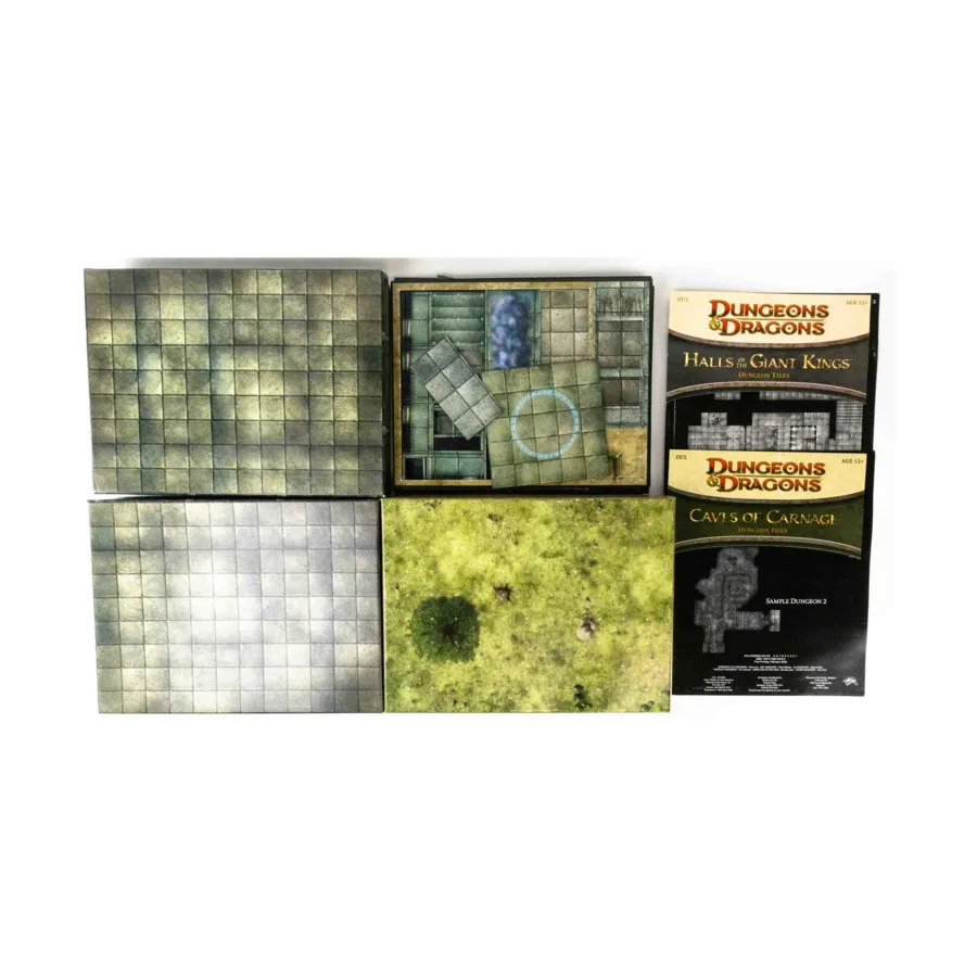 

Коллекция плиток подземелий № 18 — более 275 штук!, Dungeons & Dragons (4th Edition) - Dungeon Tiles