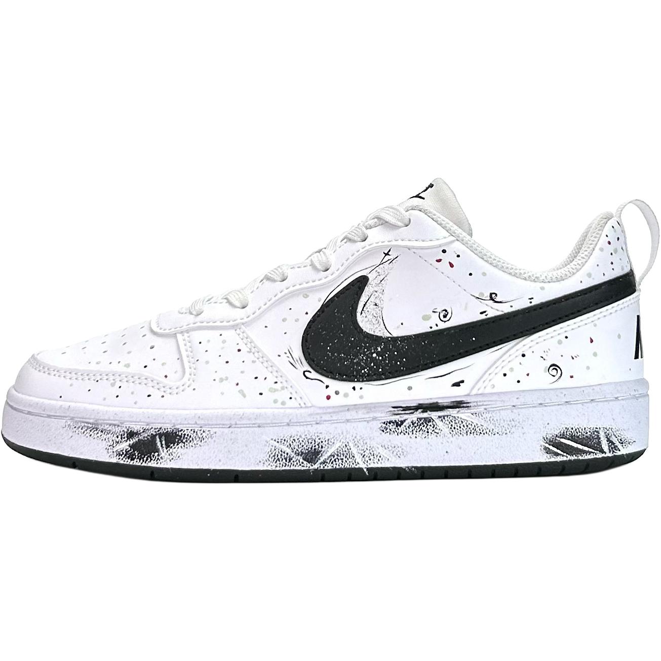 

Детские скейтерские кроссовки Court Borough для младших школьников Nike, белый