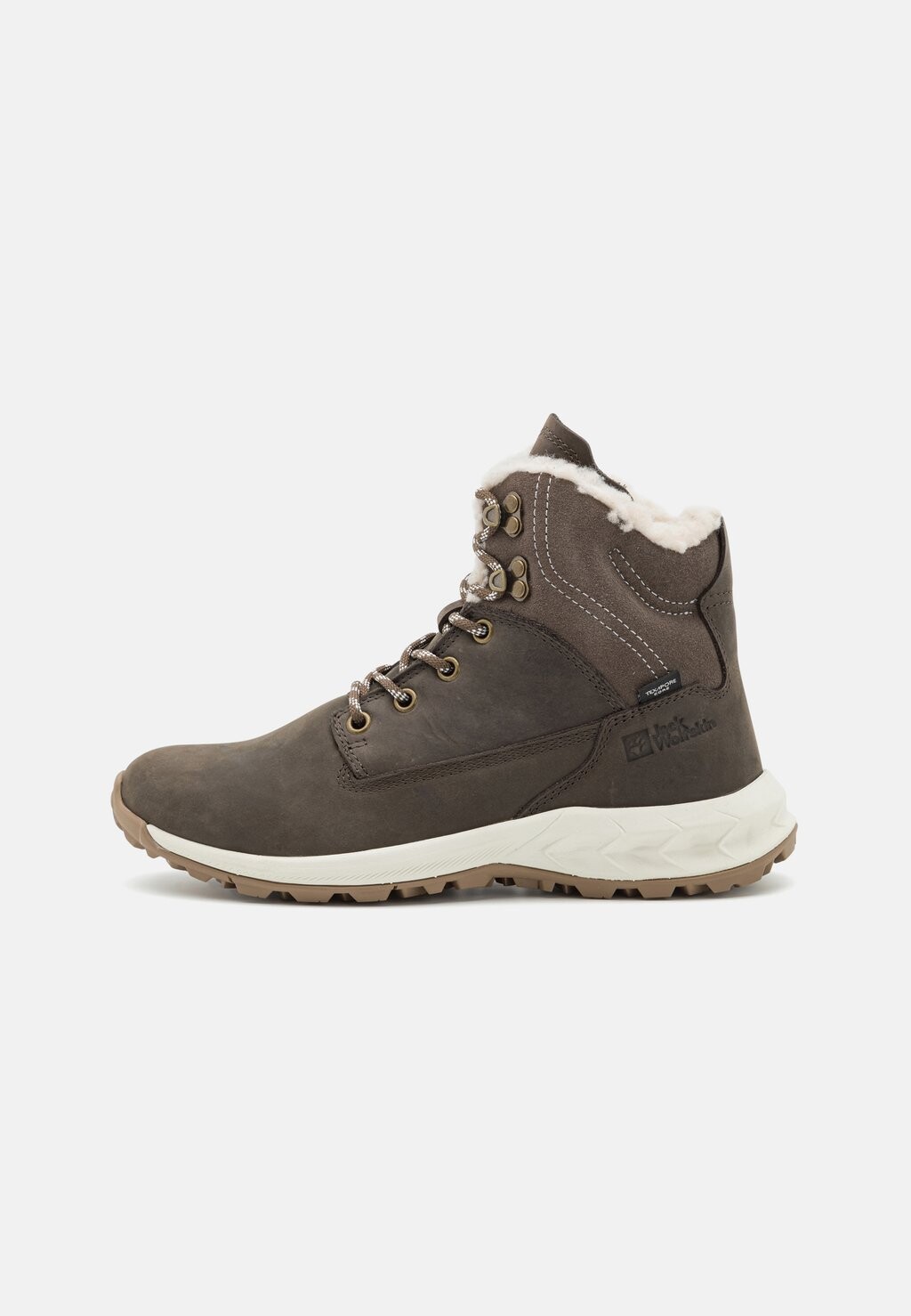 

Зимние ботинки QUEENSTOWN CITY TEXAPORE MID Jack Wolfskin, холодный кофе