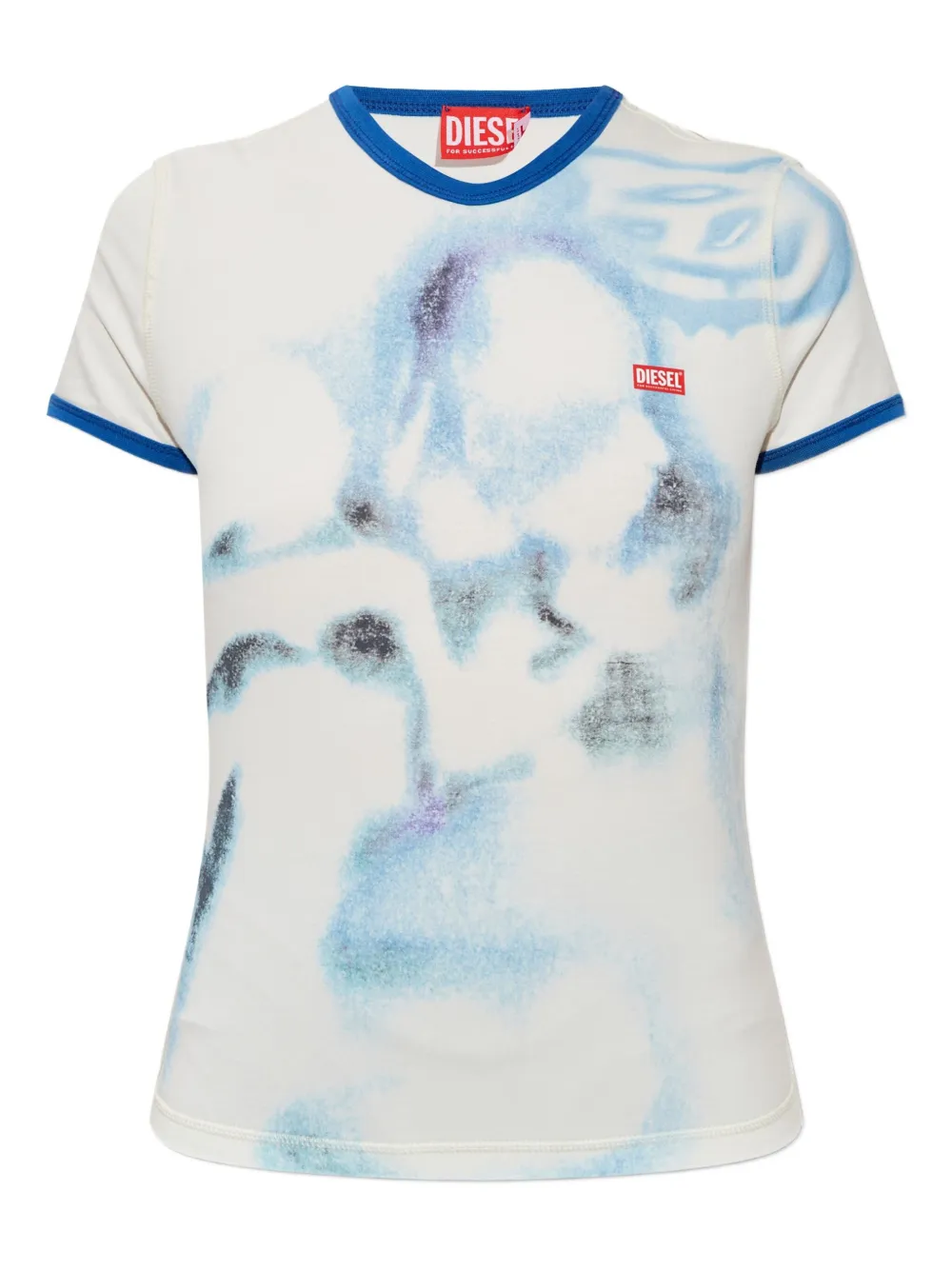 

Футболка с графическим принтом T-Uncuties Diesel, белый