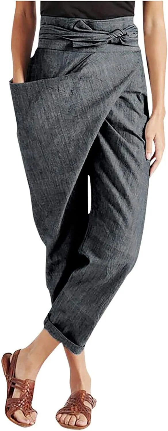 

Женские капри с карманами, эластичные и удобные LCMTWX