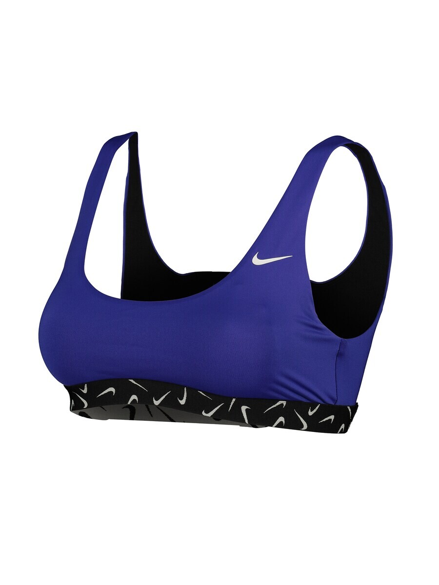 

Бикини Nike Swim Bralette Athletic Bikini Top, цвет purple/black