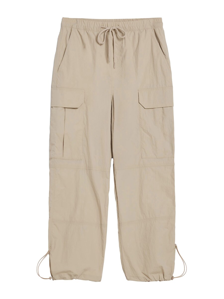 

Зауженные брюки-карго Bershka, кэмел