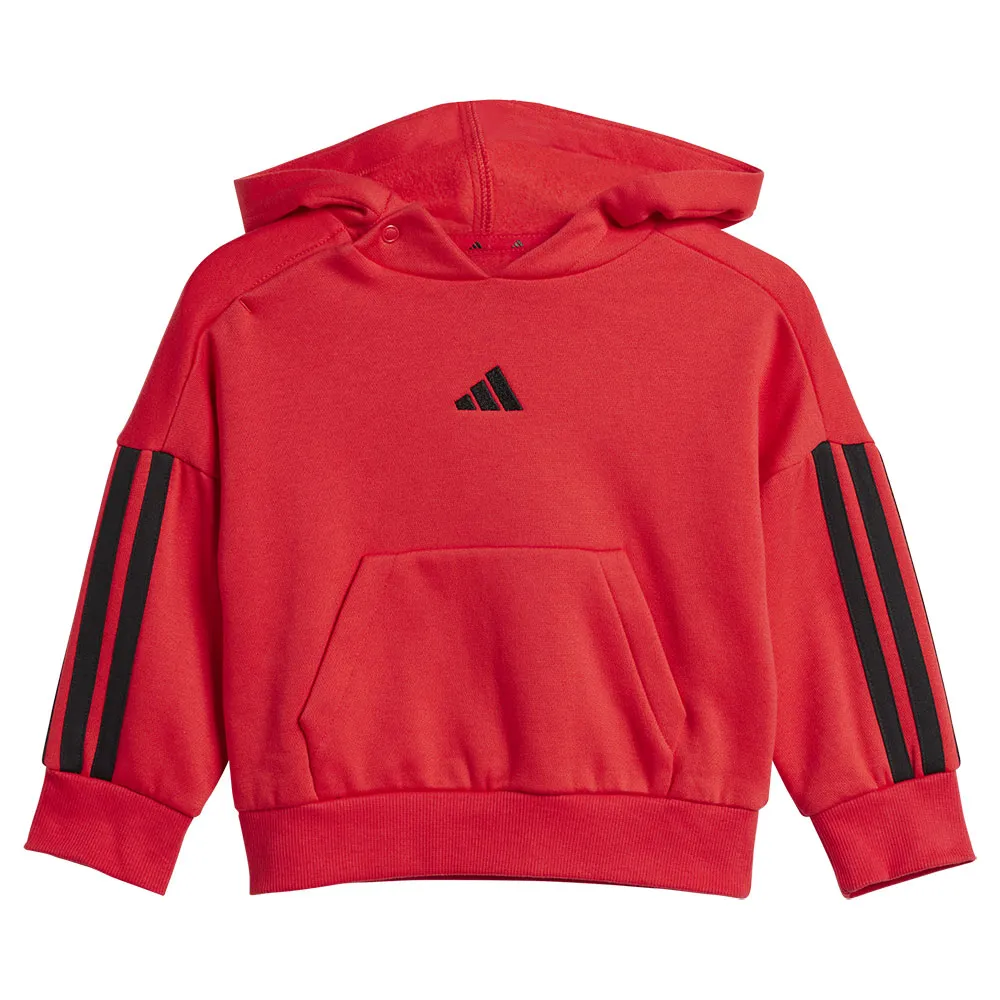 Комплект adidas Essentials 3 Stripes HD Joggers, красный — фото 2