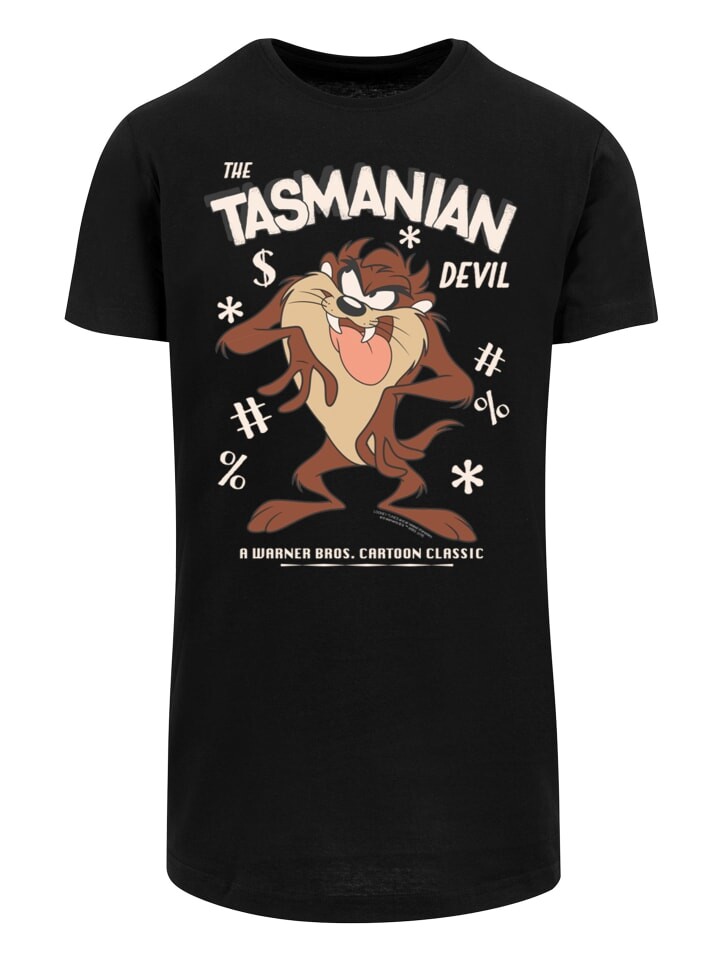 

Футболка F4NT4STIC Looney Tunes Vintage Tasmanian Devil, черный