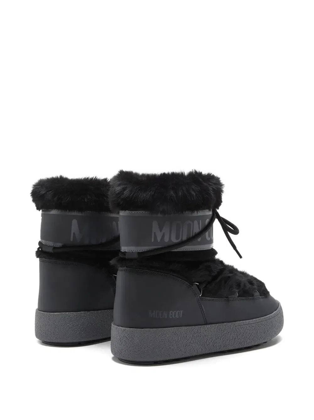 Низкие зимние ботинки Ltrack Moon Boot Kids, черный — фото 3