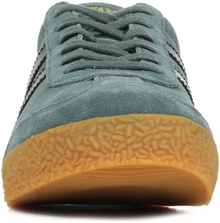 Кроссовки Gola Harrier Suede CMA192IE, Grey Graphite Black Gs — фото 3