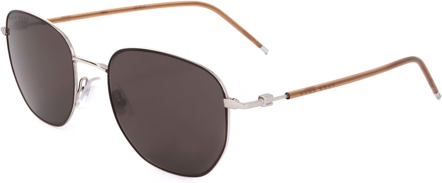 

Hugo Boss Boss 1370/S 12R солнцезащитные очки матовые коричневые silver 53/20 MAN