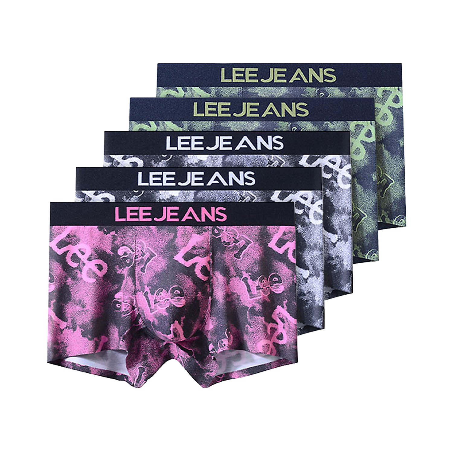 

Edge Color 3.0 трусы мужские 5 шт Lee, черный