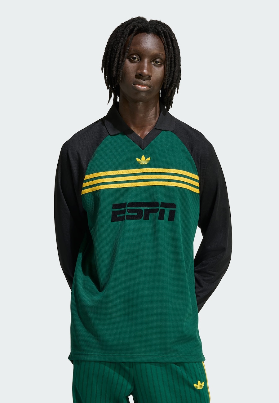 Рубашка ADIDAS ORIGINALS Sponsored Archive, зеленый — фото 2
