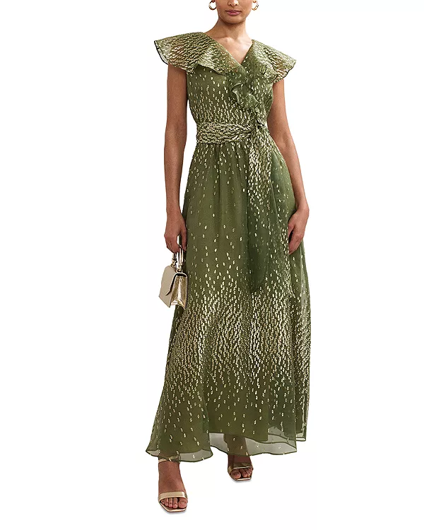 

Платье Астрид с оборками Phase Eight, зеленый