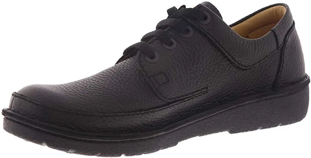 Мужские туфли-оксфорды Clarks NATURE II Derby, Black Grained Leather