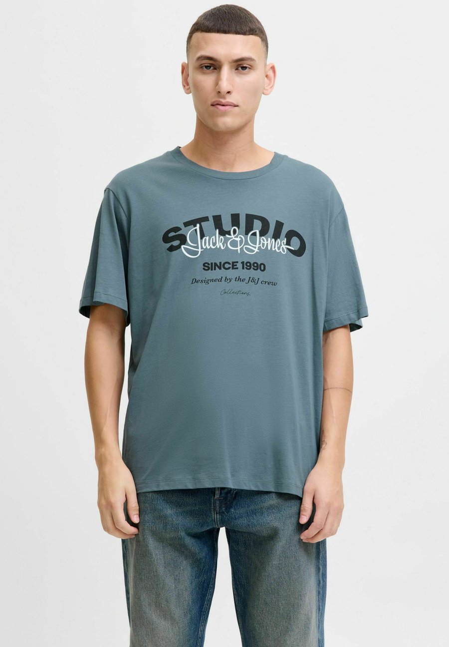 

Футболка Jack & Jones GEDRUCKT , Stormy Weather/Blue-Grey