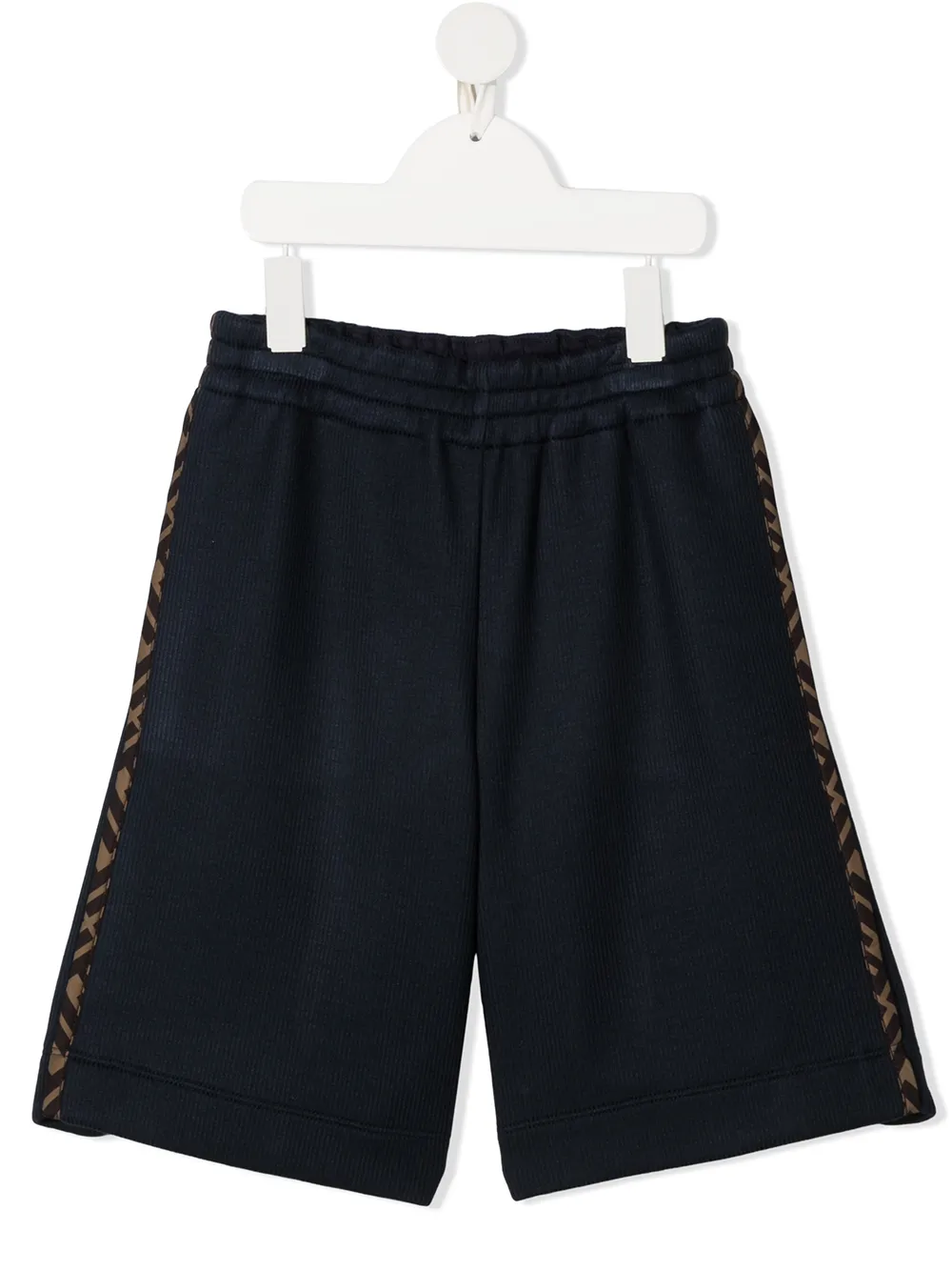 

Шорты с логотипом FENDI KIDS, синий