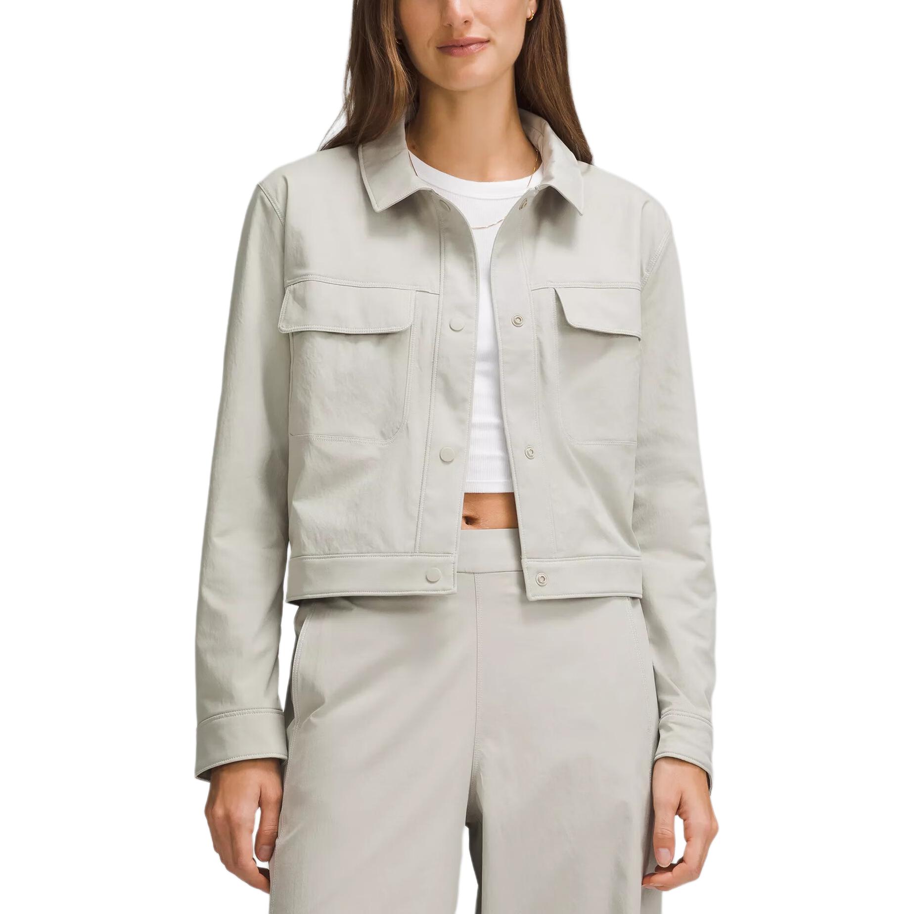 

Lululemon Легкая куртка серии Lightweight Series для женщин, Raw Linen/Raw Flax