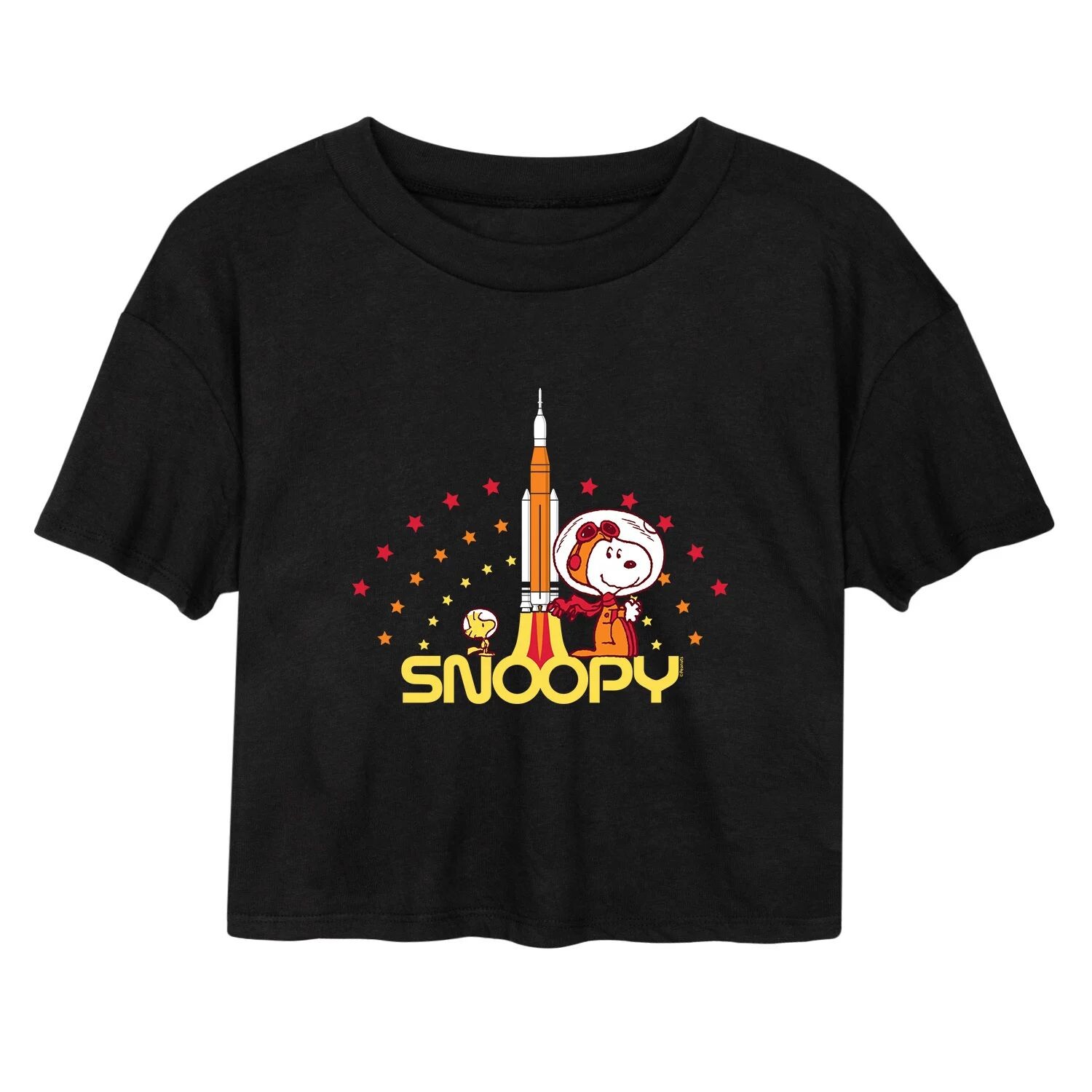 

Укороченная футболка Peanuts Rocket для юниоров Licensed Character