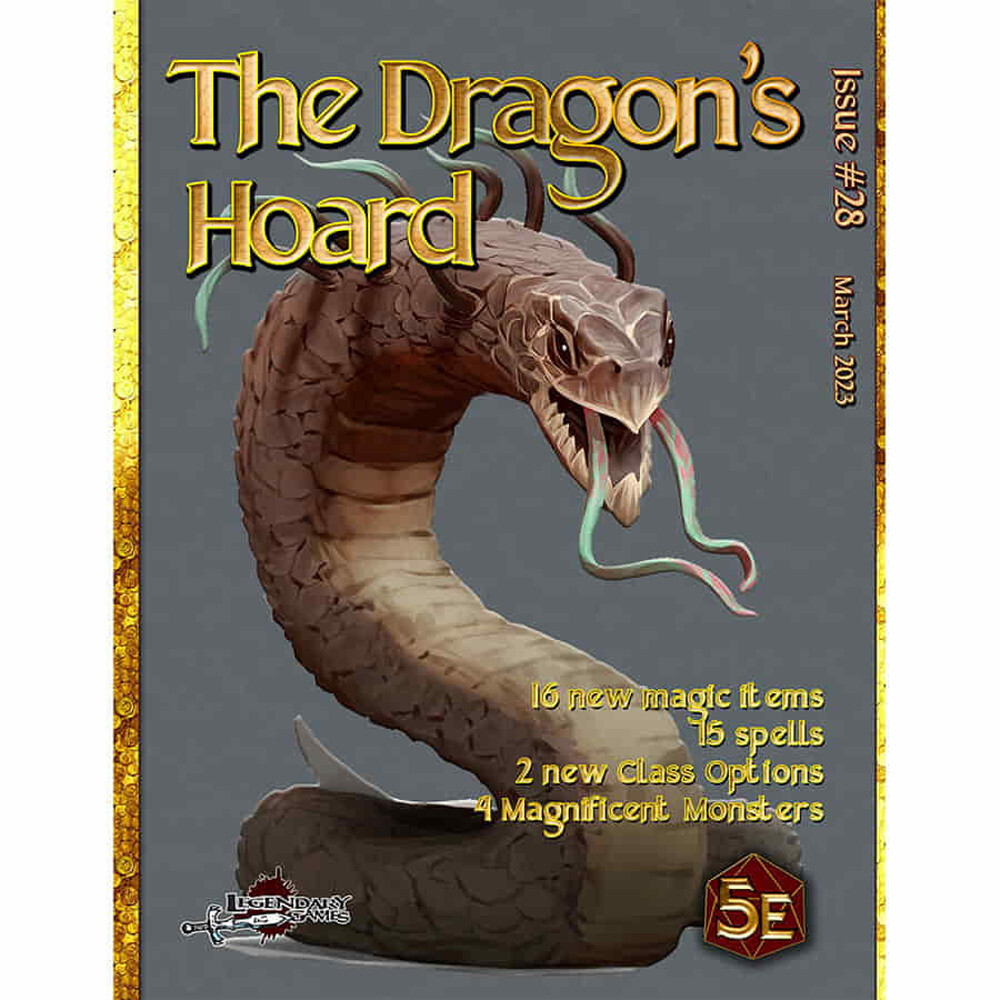 

Ролевая игра Legendary Games The Dragon's Hoard #28 (D&D 5E Compatible)