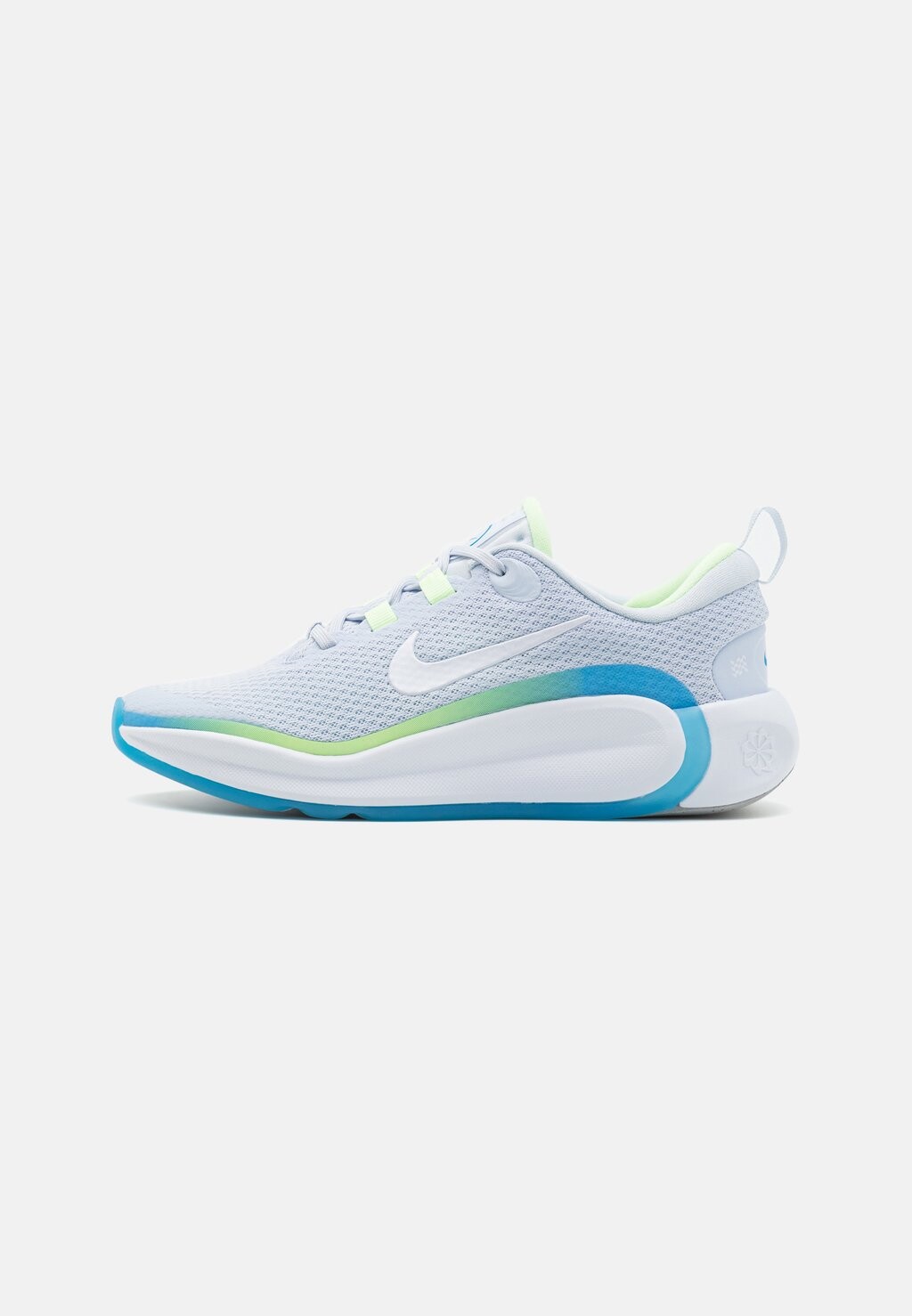 

Нейтральные кроссовки Infinity Flow Unisex Nike, цвет football grey/white/barely volt/photo blue