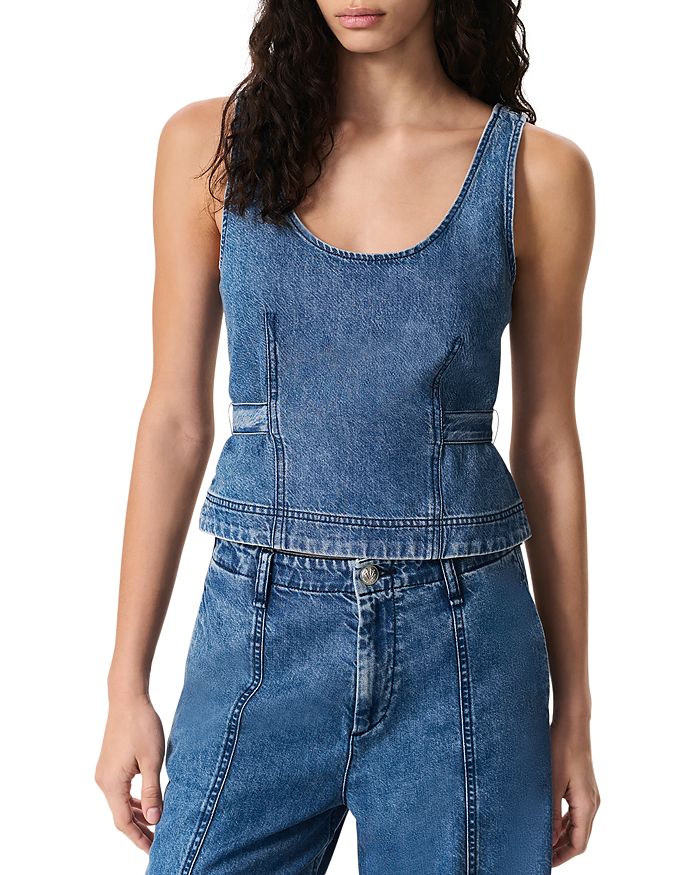 

Ультралёгкий топ Estelle rag & bone, синий