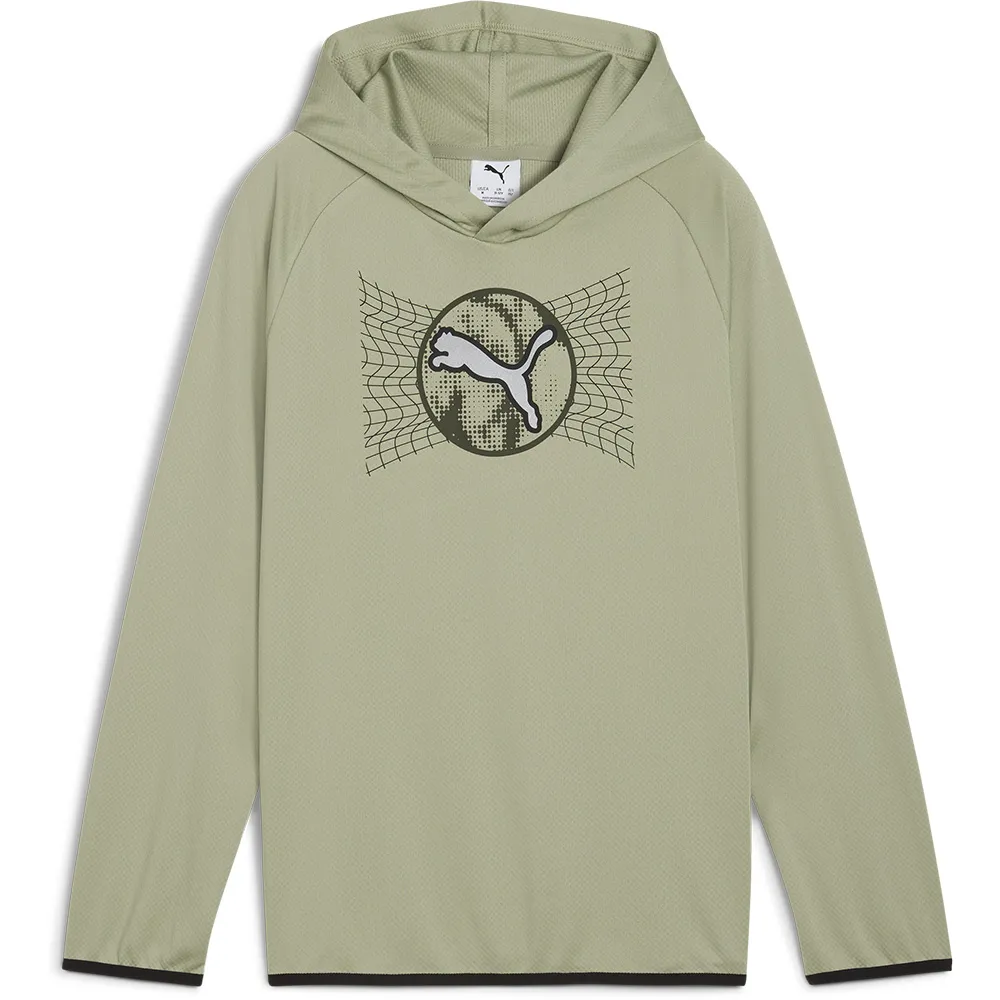 

Худи Puma Active Sports Lightweight Poly, зеленый
