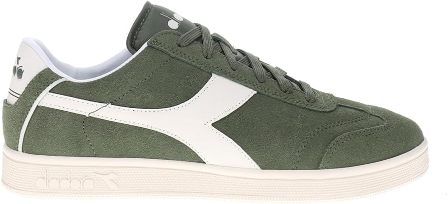 Мужские кроссовки Diadora Kick на шнуровке для повседневной носки - зеленые