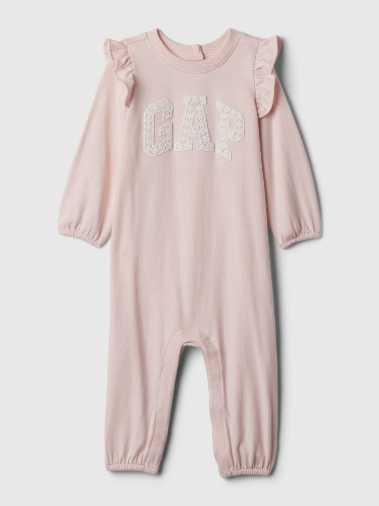 

Комбинезон с логотипом Gap, розовый