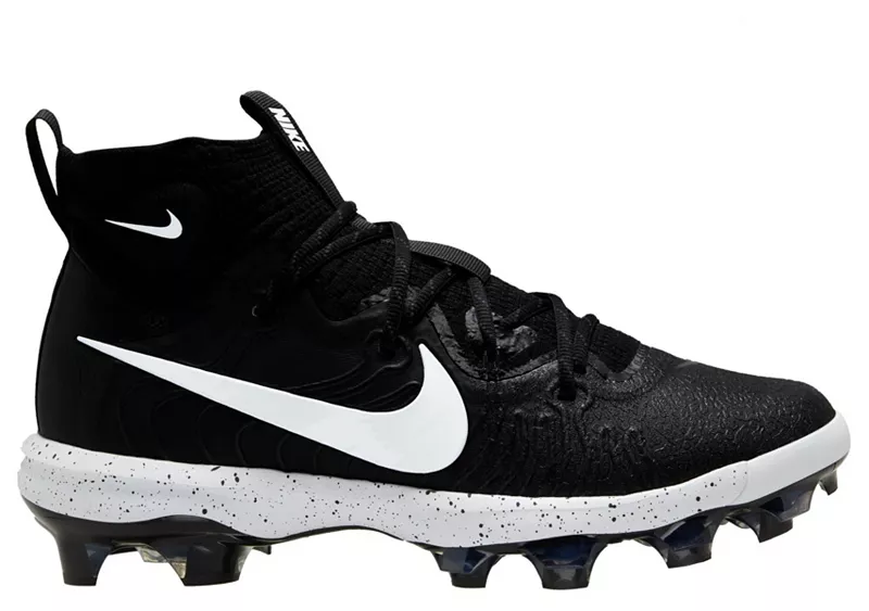 

Мужские бейсбольные бутсы Nike Alpha Huarache NXT из ТПУ, черный/белый
