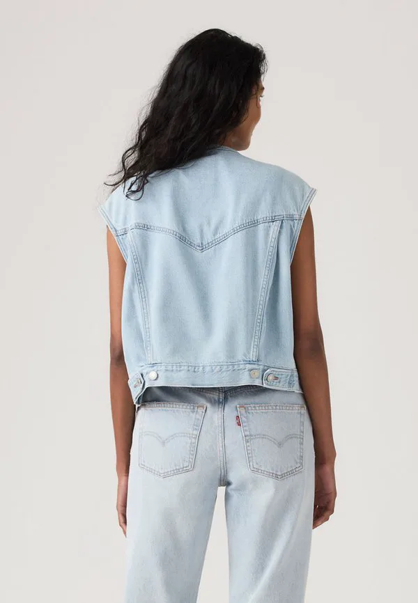 Укороченный жилет без воротника в стиле 90-х Levi'S, Of Course — фото 3