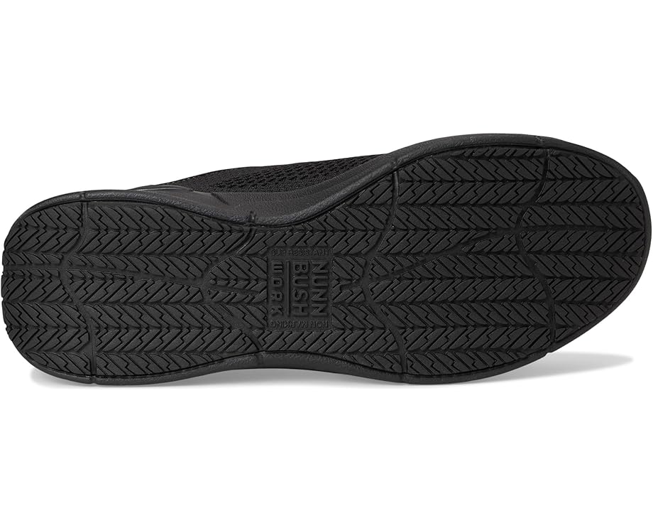 Кроссовки Nunn Bush Grazie Work Oxford Slip-Resistant Work Shoe Athletic Style Sneaker Lace Up, черный — фото 3